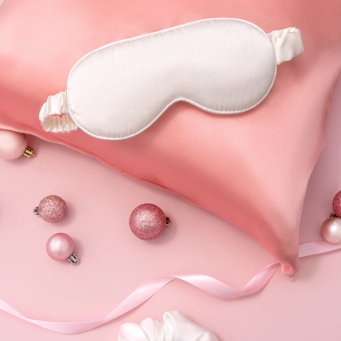 Silk Pillowcase - Coral Pink