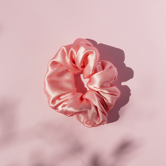 Regular Scrunchie - Coral Pink