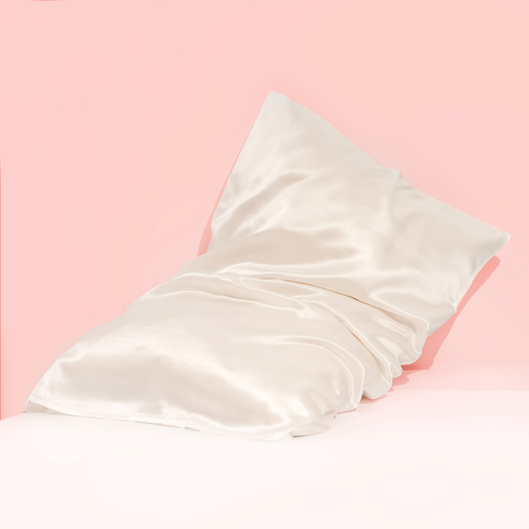 Silk Pillowcase - Pearl White